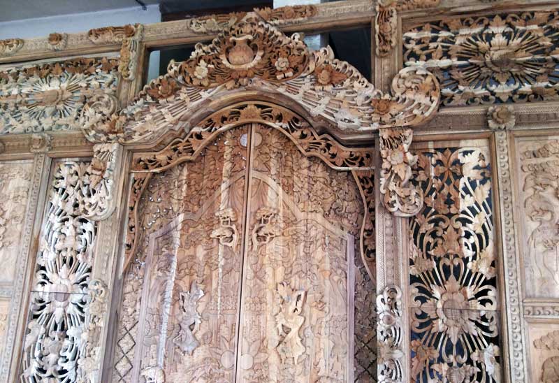 Gebyok Door in Bali